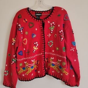 Designer Originals Studio Vintage Christmas Sweater XL